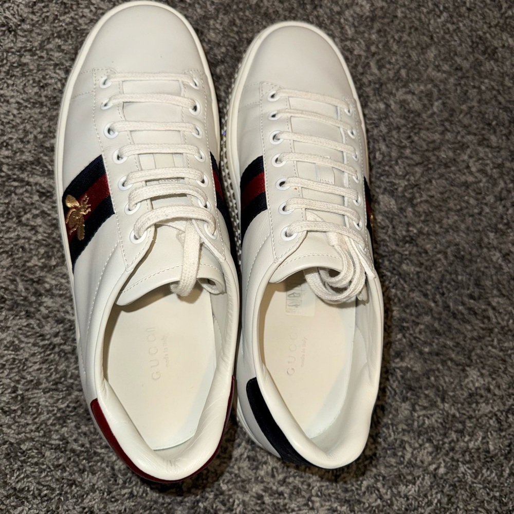 Women’s Gucci Ace Embellished Sneakers - Picture 5 of 8